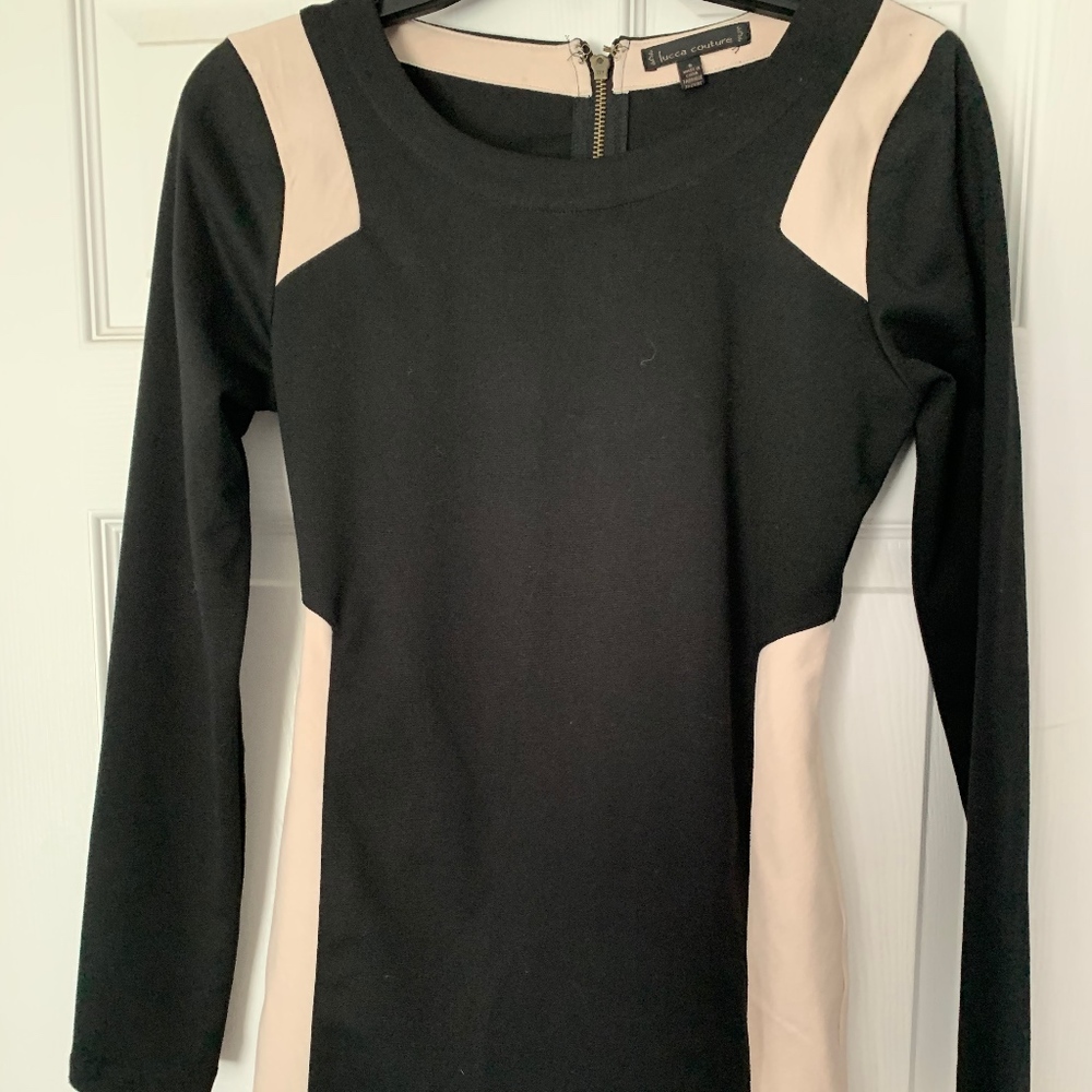Womens color block dress